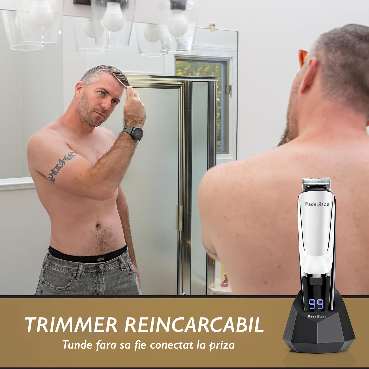 Masina De Tuns Si Ras FadeBlade Groom Pro Masina De Tuns Si Ras FadeBlade Groom Pro